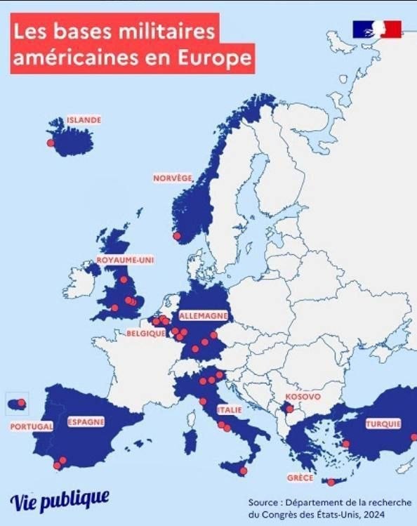 Военные базы США в Европе